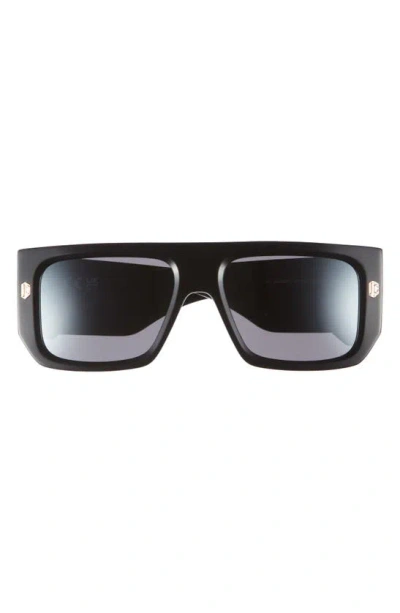 Just Cavalli 56mm Aviator Sunglasses In Black