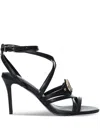 Just Cavalli 85mm Ivy Sandals In Black