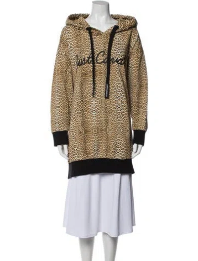 Pre-owned Just Cavalli Animal Print Jacket In Neutrals
