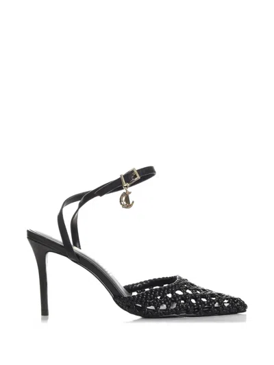 Just Cavalli Ankle-strap Heeled Pumps In Black