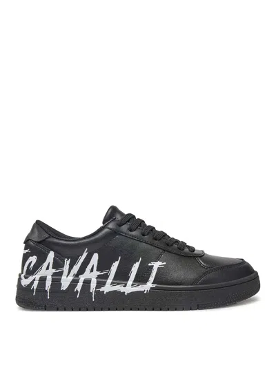 Just Cavalli Azula Sneakers In Black