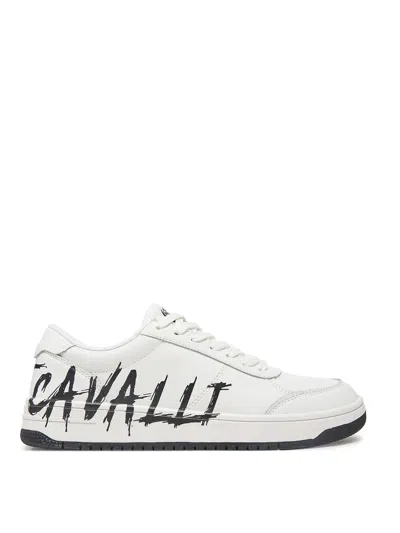 JUST CAVALLI ZAPATILLAS - BLANCO
