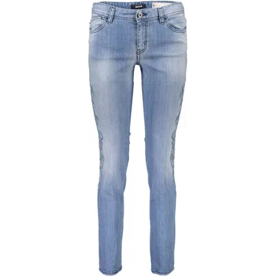 Just Cavalli Azzurro Cotton Women Jeans In Blue