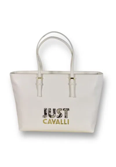 Just Cavalli Bag In Bianco