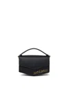 Just Cavalli Logo-plaque Tote Bag In Black