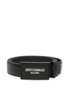 Just Cavalli Mens Belt In Gold