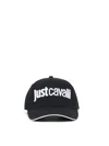 Just Cavalli Black Casual Hat In Black