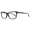 Just Cavalli Black Plastic Frames In Black