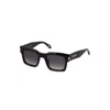 Just Cavalli Black Plastic Sunglasses In Black