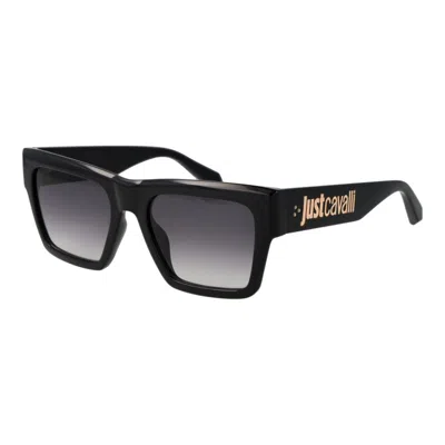 Just Cavalli Black Plastic Sunglasses