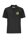 Just Cavalli Black Polo In Black