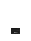 Just Cavalli Logo-lettering Leather Cardholder In Black