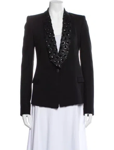 Pre-owned Just Cavalli Blazer In Black