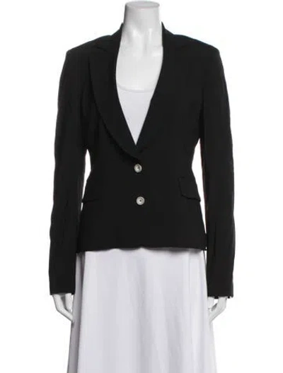 Pre-owned Just Cavalli Blazer In Black