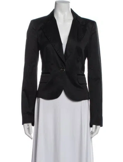 Pre-owned Just Cavalli Blazer In Black