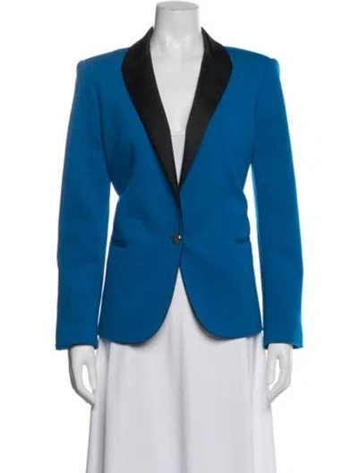 Pre-owned Just Cavalli Blazer In Blue
