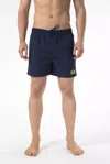 Just Cavalli Blue Nylon Men Swimwear Men's Short