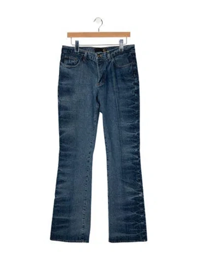 Pre-owned Just Cavalli Bootcut Jeans In Blue