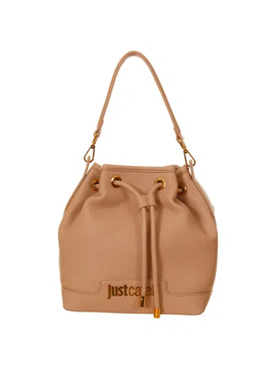 Just Cavalli Borsa Bucket Bag In Brown