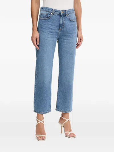 Just Cavalli Button-fastening Jeans In Blue