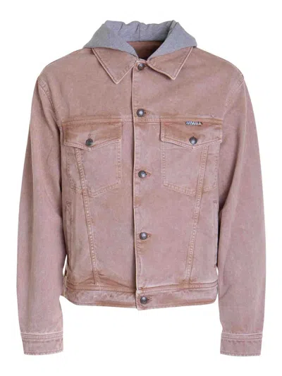 Just Cavalli Button Long Sleeve Jacket In Beis