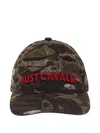 Just Cavalli Camouflage-print Baseball Cap In Brown
