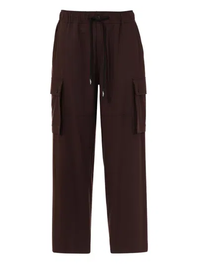 Just Cavalli Cargo-pockets Trousers In Brown