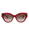 Just Cavalli Cat Eye-frame Acetate Sunglasses In Multi