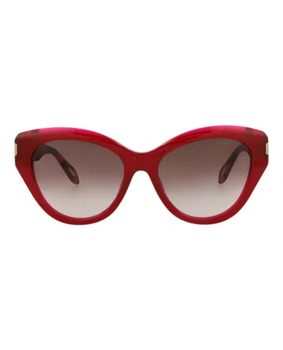 Just Cavalli Cat Eye-frame Acetate Sunglasses In Multi