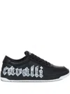 Just Cavalli Cavalli Logo Trainers In Black