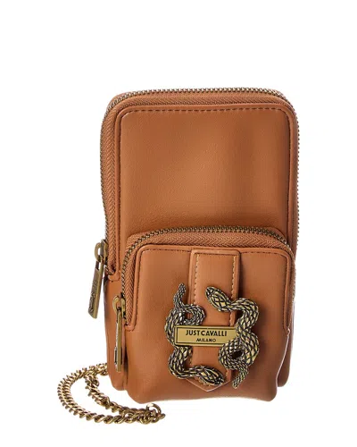 Just Cavalli Cell Phone Crossbody In 752rubber
