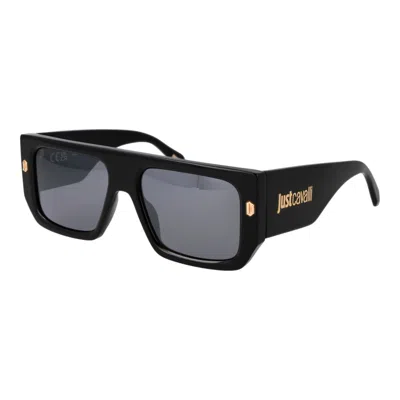 Just Cavalli Cellulose Acetate Sunglasses In Black