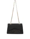 Just Cavalli Chain-strap Flap Bag In Black