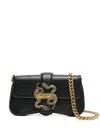 Just Cavalli Chain-strap Shoulder Bag In Black