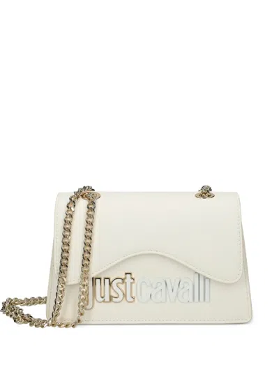 Just Cavalli Chain-strap Shoulder Bag In Neutral
