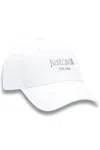 Just Cavalli White Cotton Mens Cap