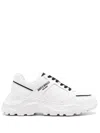 Just Cavalli Chunky Sole Sneakers With Premium Material And Bold Branding In White