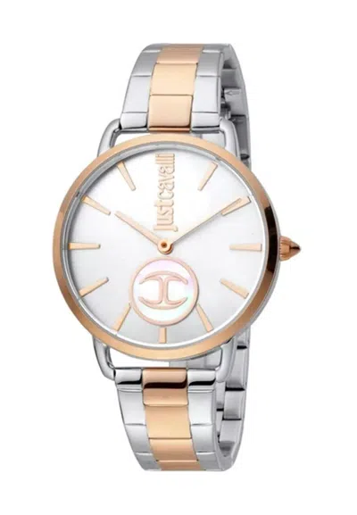 Just Cavalli Clock In Gold