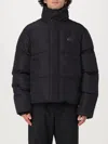 Just Cavalli Coat  Men Color Black In Schwarz