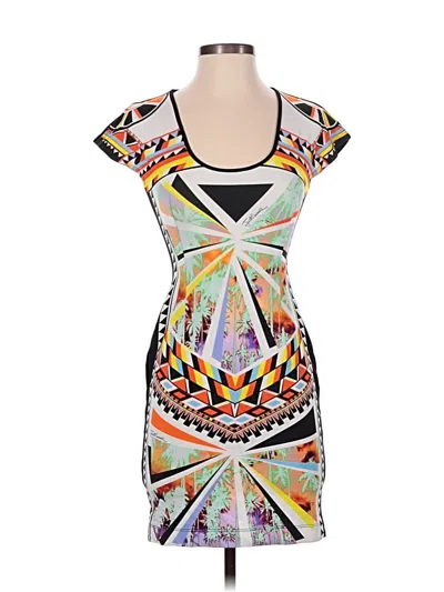 Pre-owned Just Cavalli Cocktail Dress In Black