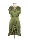 Just Cavalli Cocktail Dress In Green
