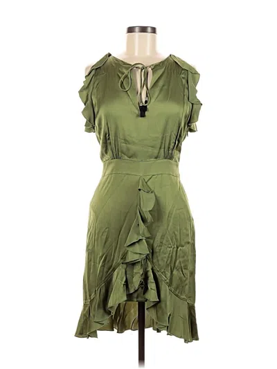 Just Cavalli Cocktail Dress In Green