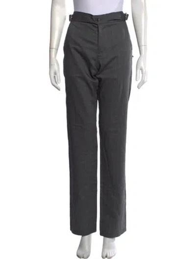 Pre-owned Just Cavalli Corduroy Straight Leg Pants W/ Tags In Gray