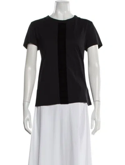 Pre-owned Just Cavalli Crew Neck Short Sleeve T-shirt In Black