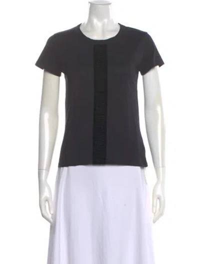 Pre-owned Just Cavalli Crew Neck Short Sleeve T-shirt In Gray