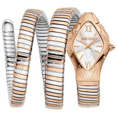 Just Cavalli Cristallo Women's Watch In Gold