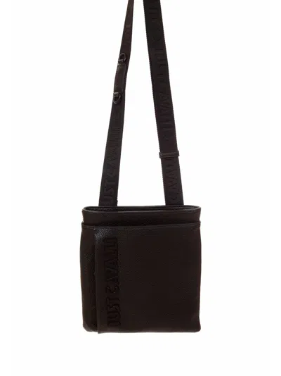 Just Cavalli Cross-body Bag In Black