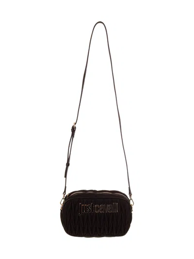Just Cavalli Cross-body Bag In Black