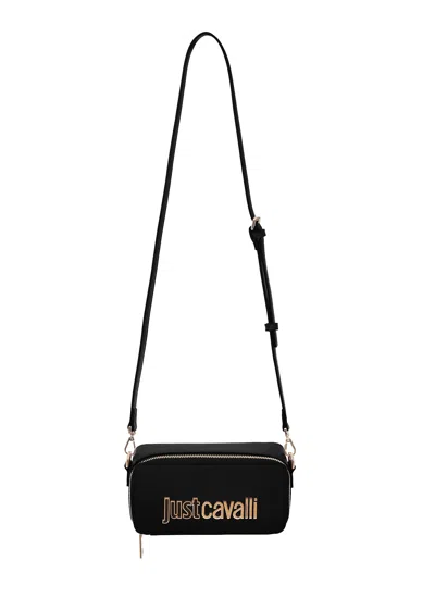 Just Cavalli Cross-body Bag In Black