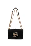 Just Cavalli Cross-body Bag In Black